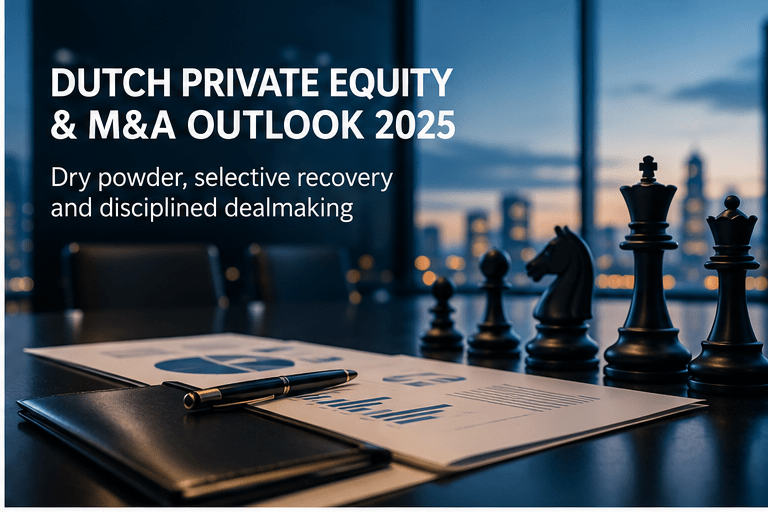 Nederlandse private equity en M&A in 2025: dry powder, selectief herstel en strengere dealdiscipline